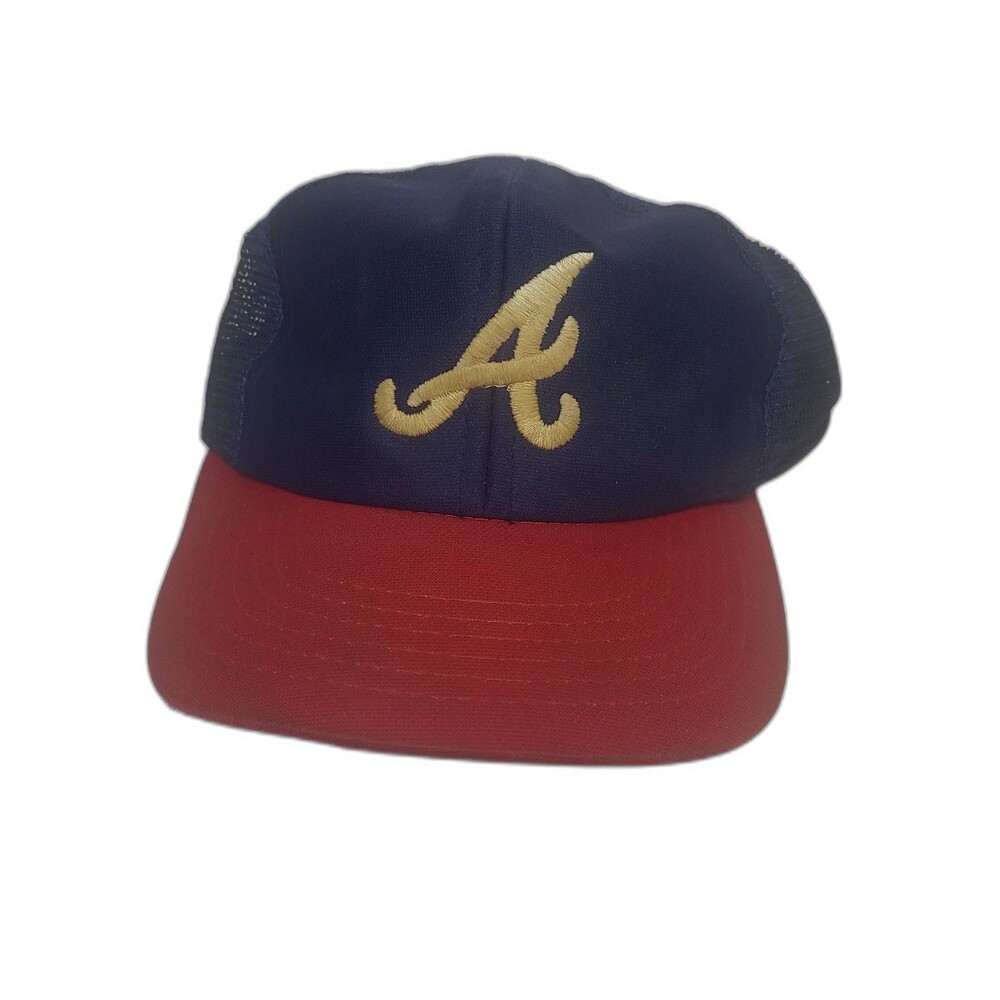 Vintage Atlanta Braves Two Tone Trucker snapback Universal New Era 70s 80s